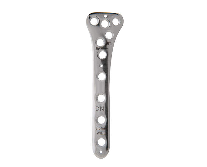 Distal Medial Tibia Locking Plate, Size: 4.5mm /3.5mm